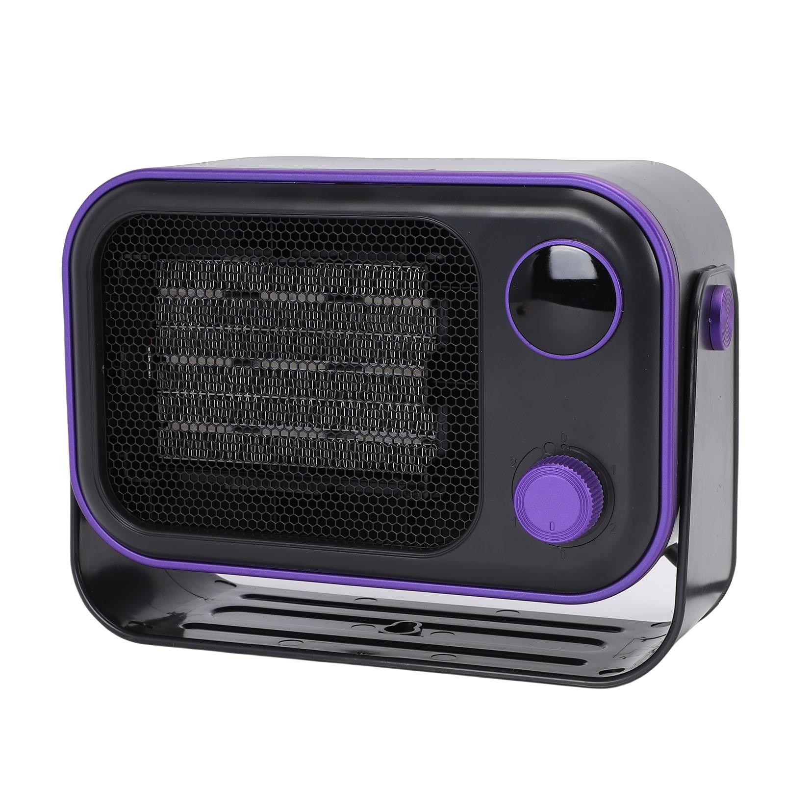 Desktop Heater Quiet Quick Heating Ceramic Heater with 2 Speed Setting Tip Over Overheating Prevention for Indoor 1200W
Desktop Heater Quiet Quick Heating Ceramic Heater with 2 Speed Setting Tip Over Overheating Prevention for Indoor 1200W