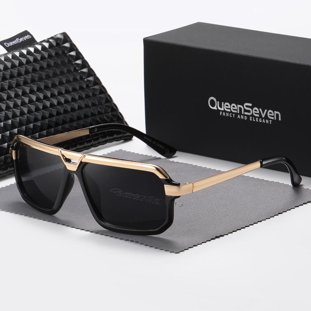 QueenSeven Унисекс Металлические Поляризованные Модные Солнцезащитные Очки Для Уличного Дорожного Козырька, UV400 чёрный
QueenSeven Унисекс Металлические Поляризованные Модные Солнцезащитные Очки Для Уличного Дорожного Козырька, UV400 чёрный