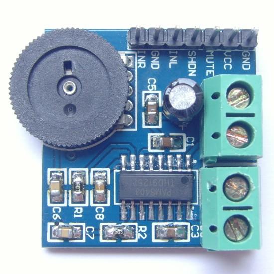 PAM8403 Dual-Channel Amplifier Module Audio Amplifier Board with Volume Adjustment 10*10*2 білий
PAM8403 Dual-Channel Amplifier Module Audio Amplifier Board with Volume Adjustment 10*10*2 білий