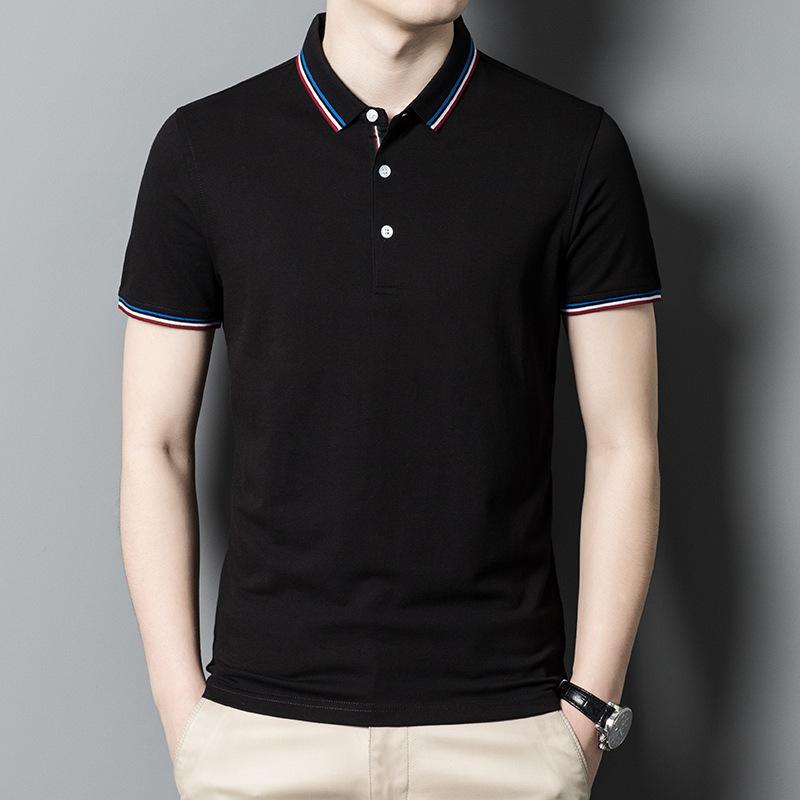 Short-sleeved T-shirt Men s Polo Shirt Summer Middle-aged Mercerized Cotton Lapel Loose Comfortable Top T-shirt for Men
Short-sleeved T-shirt Men s Polo Shirt Summer Middle-aged Mercerized Cotton Lapel Loose Comfortable Top T-shirt for Men