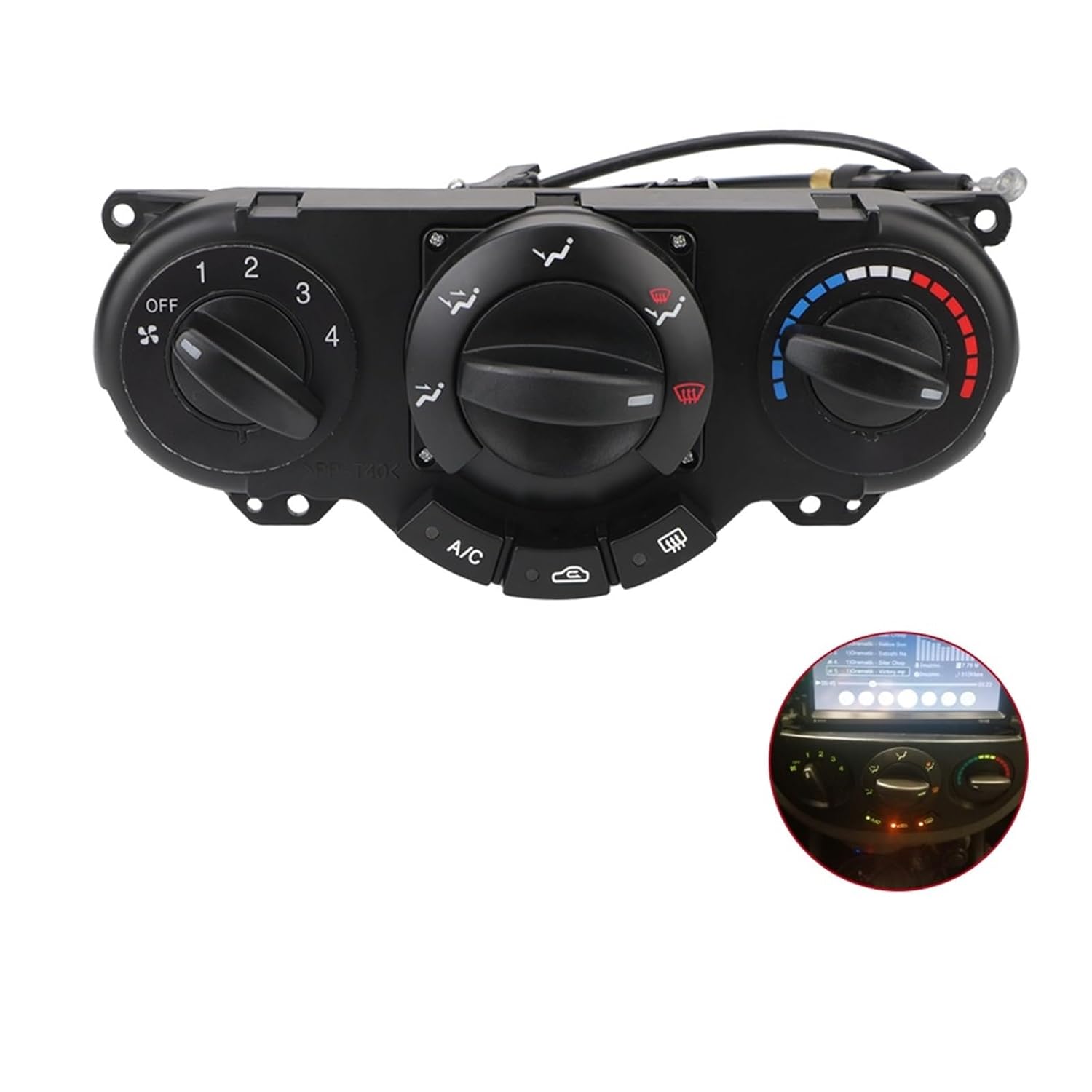 AC Heater Panel Climate Control Switch 96615408 Compatible for Buick Excelle Wagon HRV Chevrolet Lacetti Optra Nubira Daewoo
AC Heater Panel Climate Control Switch 96615408 Compatible for Buick Excelle Wagon HRV Chevrolet Lacetti Optra Nubira Daewoo