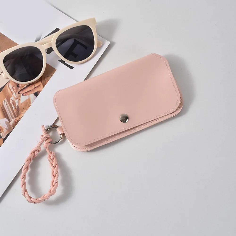 Portable Pu Leather Glasses Bag With Lanyard Glasses Clip Glasses Storage Bag Korean Style Leather Weave Rope розовый
Portable Pu Leather Glasses Bag With Lanyard Glasses Clip Glasses Storage Bag Korean Style Leather Weave Rope розовый