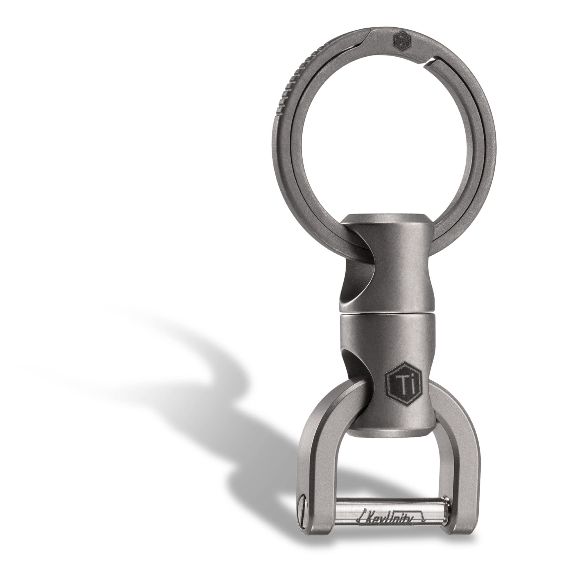 Титановий брелок KeyUnity з поворотним з єднувачем на 360°, Нероздільний, Швидкознімний кільце для ключів KM13, Легкий, Компактний, Стійкий до іржі, Втрата ключів Pr
Титановий брелок KeyUnity з поворотним з єднувачем на 360°, Нероздільний, Швидкознімний кільце для ключів KM13, Легкий, Компактний, Стійкий до іржі, Втрата ключів Pr