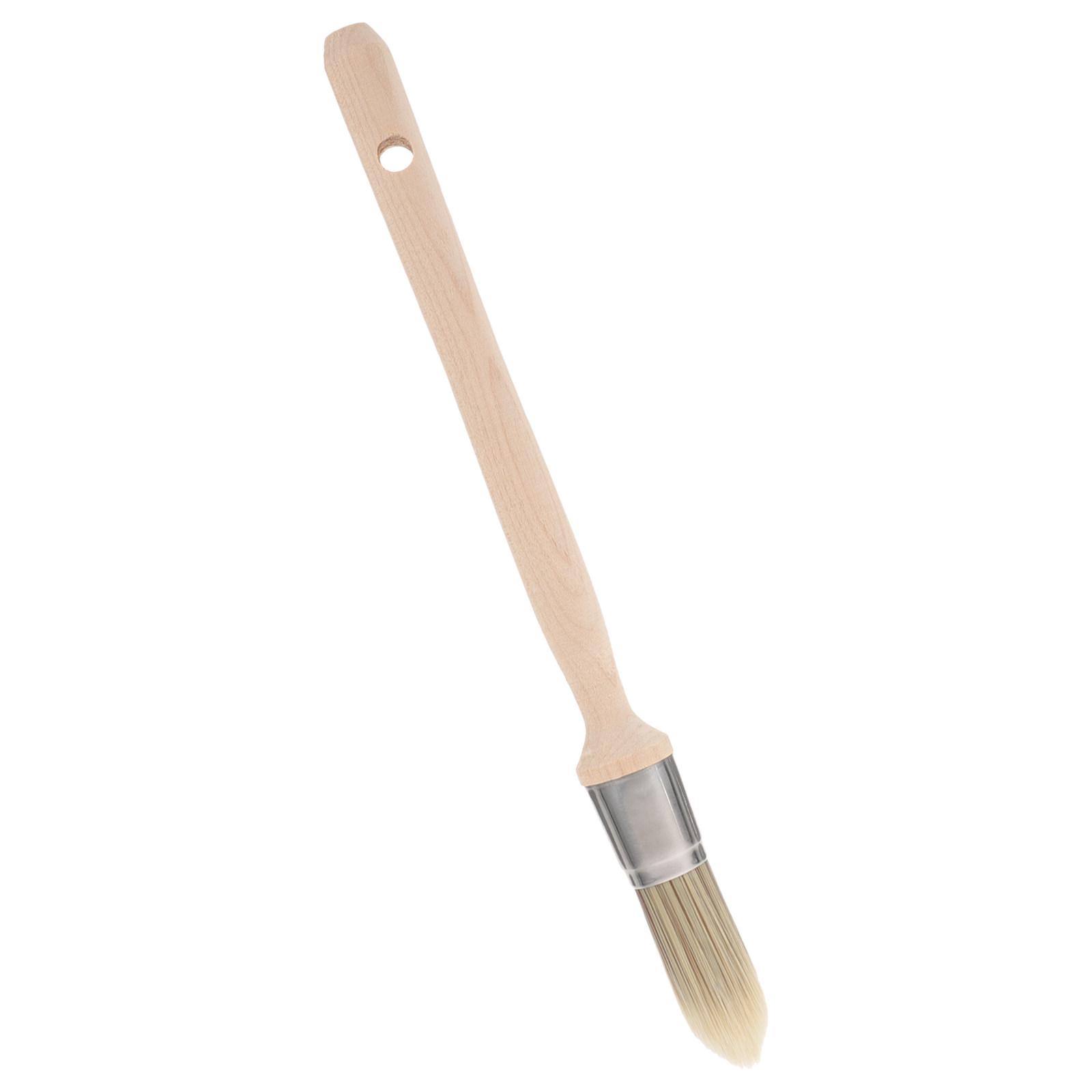 Ergonomic Wooden Handle Round Tapered Filament for Professional Edge Painting Wall Furniture Windows Cleaning Stairs 25X2X2CM
Ergonomic Wooden Handle Round Tapered Filament for Professional Edge Painting Wall Furniture Windows Cleaning Stairs 25X2X2CM