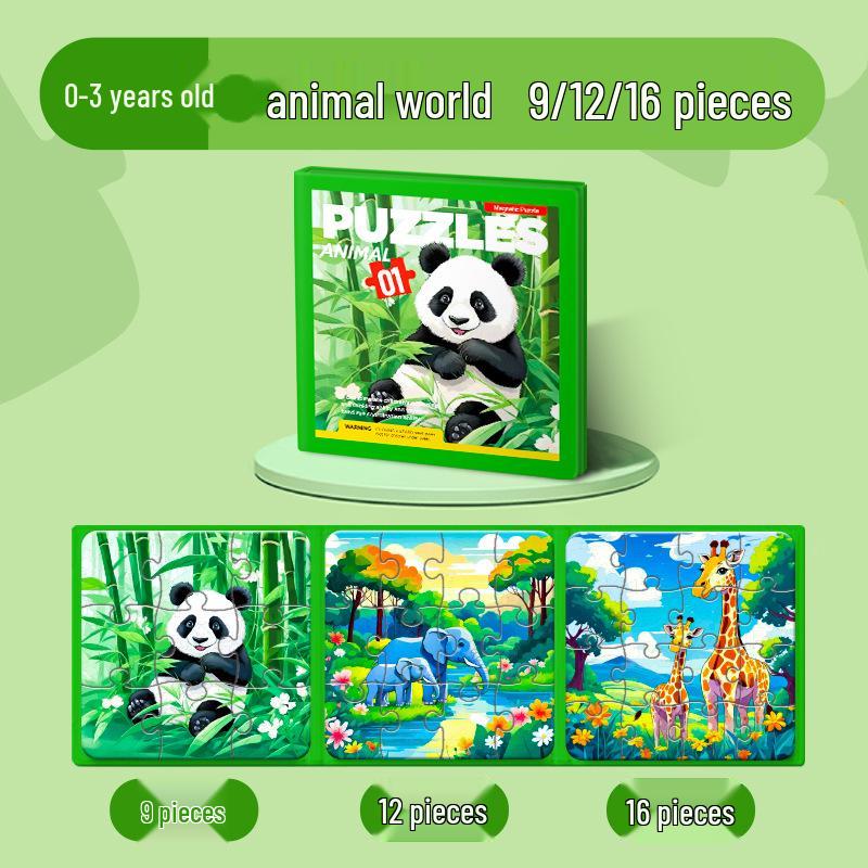 Advanced Magnetic Puzzle Educational Toy for Children Ages 3-6
Advanced Magnetic Puzzle Educational Toy for Children Ages 3-6