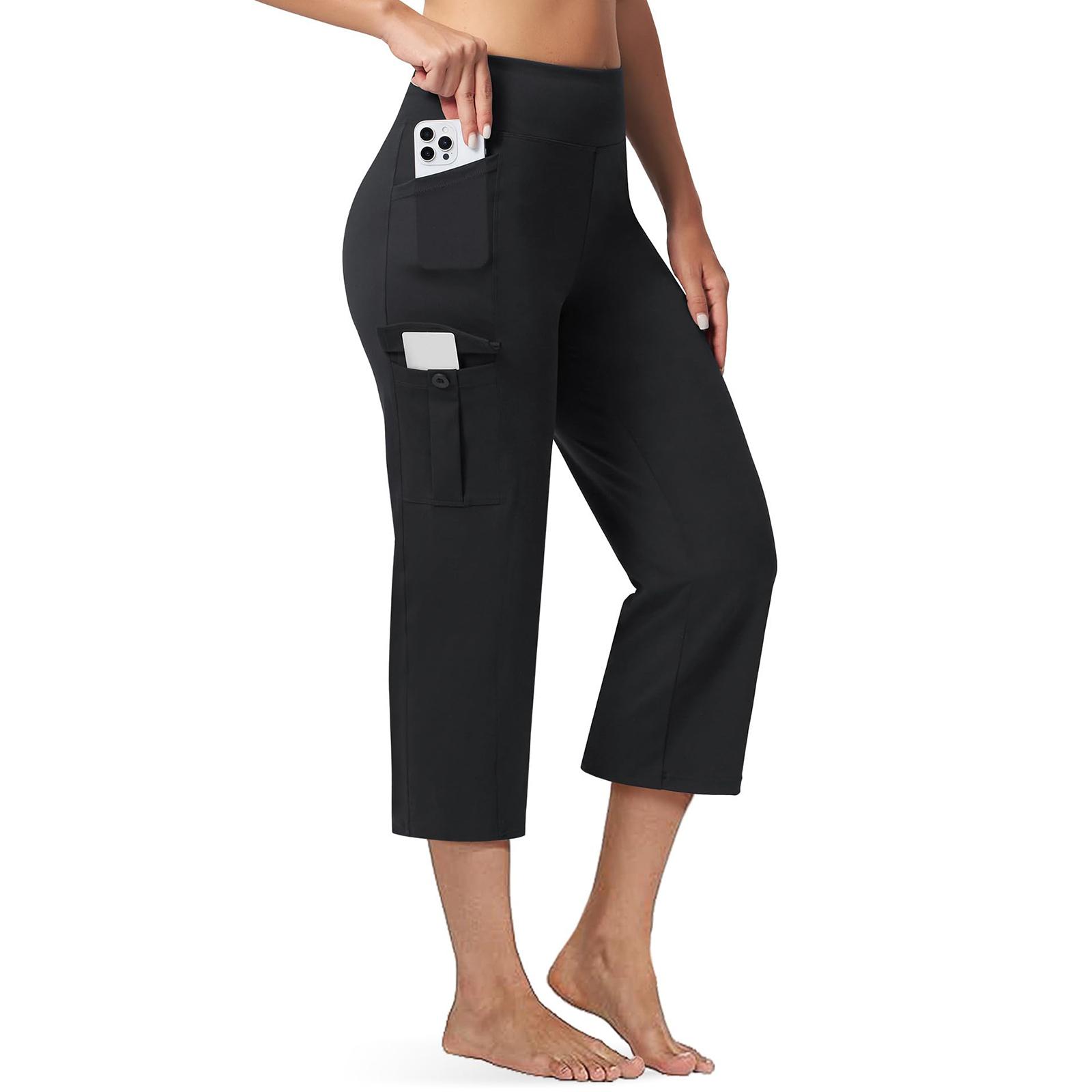 Жіночі Еластичні Штани з Високою Талією Повсякденного Кроєння Широкі Довгі Штани З Кишенями XL чорний
Жіночі Еластичні Штани з Високою Талією Повсякденного Кроєння Широкі Довгі Штани З Кишенями XL чорний