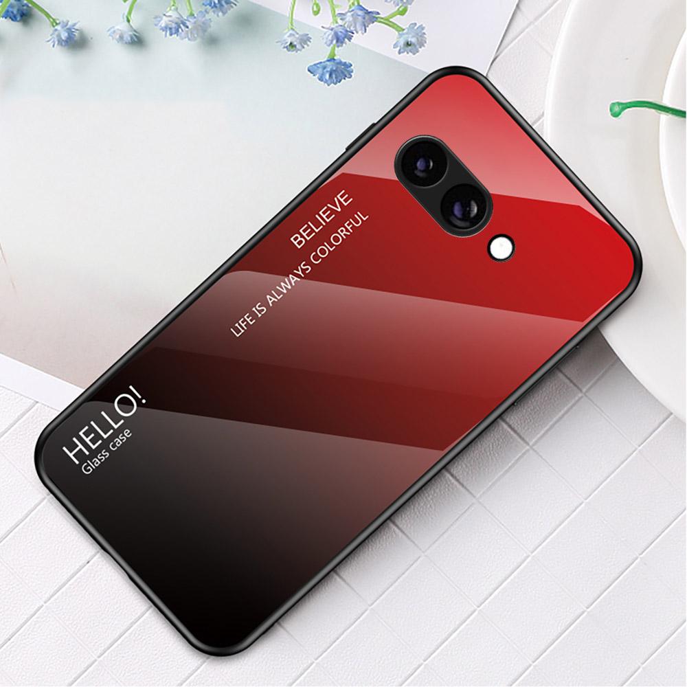 For Google Pixel 9a Case Anti-Scratch Tempered Glass+PC+TPU Phone Cover Gradient Red Black
For Google Pixel 9a Case Anti-Scratch Tempered Glass+PC+TPU Phone Cover Gradient Red Black