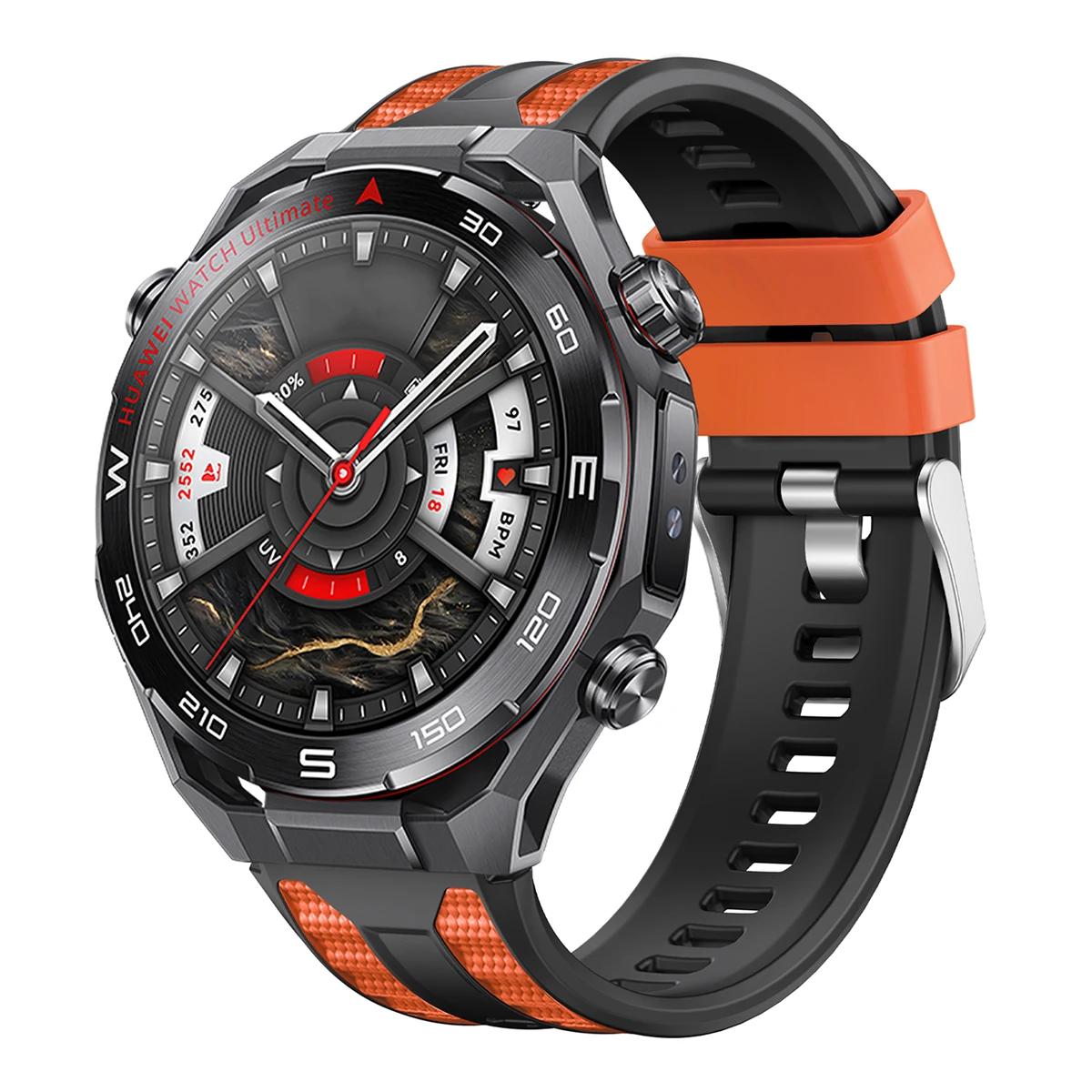 Силиконовый спортивный ремешок 22 мм для умных часов Huawei Smart Watch Ultimate 2 Оригинальный сменный ремешок для Huawei GT6 Pro GT6 46 мм Аксессуары для ремешка Ultimate 1 2
Силиконовый спортивный ремешок 22 мм для умных часов Huawei Smart Watch Ultimate 2 Оригинальный сменный ремешок для Huawei GT6 Pro GT6 46 мм Аксессуары для ремешка Ultimate 1 2