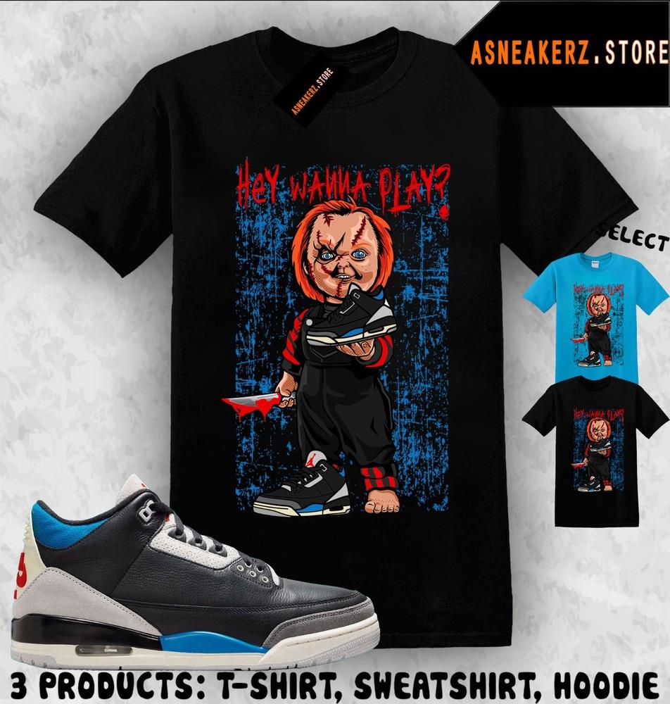 Shirt Matching AJ 3 OG Rare Air 2025 To Match Sneaker Sneakerhead Chucky T-Shirt Unisex T-Shirt S
Shirt Matching AJ 3 OG Rare Air 2025 To Match Sneaker Sneakerhead Chucky T-Shirt Unisex T-Shirt S