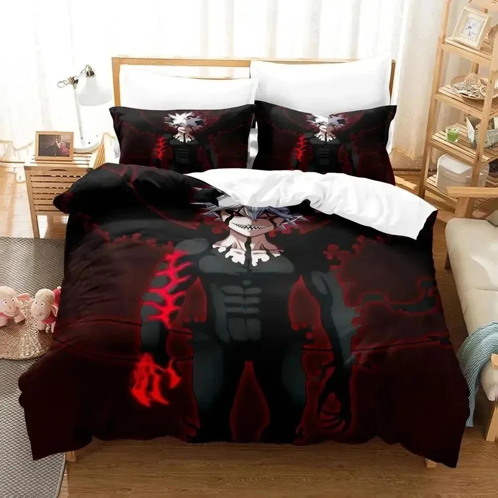 Anime Black Clover Bedding Set Duvet Cover Bed Set Quilt Cover Pillowcase Comforter King Queen Size Boys Adult Bedding Set EU single(135x200cm)
Anime Black Clover Bedding Set Duvet Cover Bed Set Quilt Cover Pillowcase Comforter King Queen Size Boys Adult Bedding Set EU single(135x200cm)