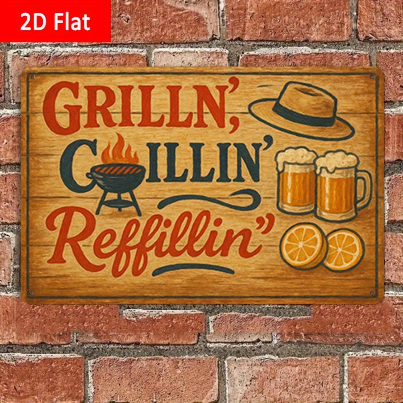 Personalized BBQ Theme Metal Sign Outdoor Patio Grill Decor білий
Personalized BBQ Theme Metal Sign Outdoor Patio Grill Decor білий