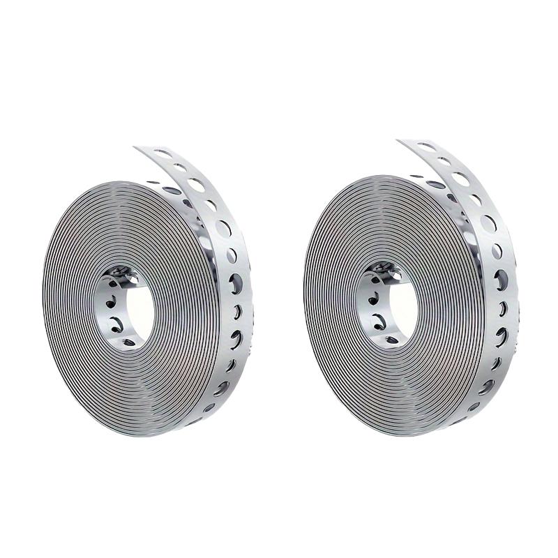 1 Roll of Galvanized Steel Tape, Pre-punched Multi-slot Metal Tape for Pipe Support and Sheet Metal Work
1 Roll of Galvanized Steel Tape, Pre-punched Multi-slot Metal Tape for Pipe Support and Sheet Metal Work