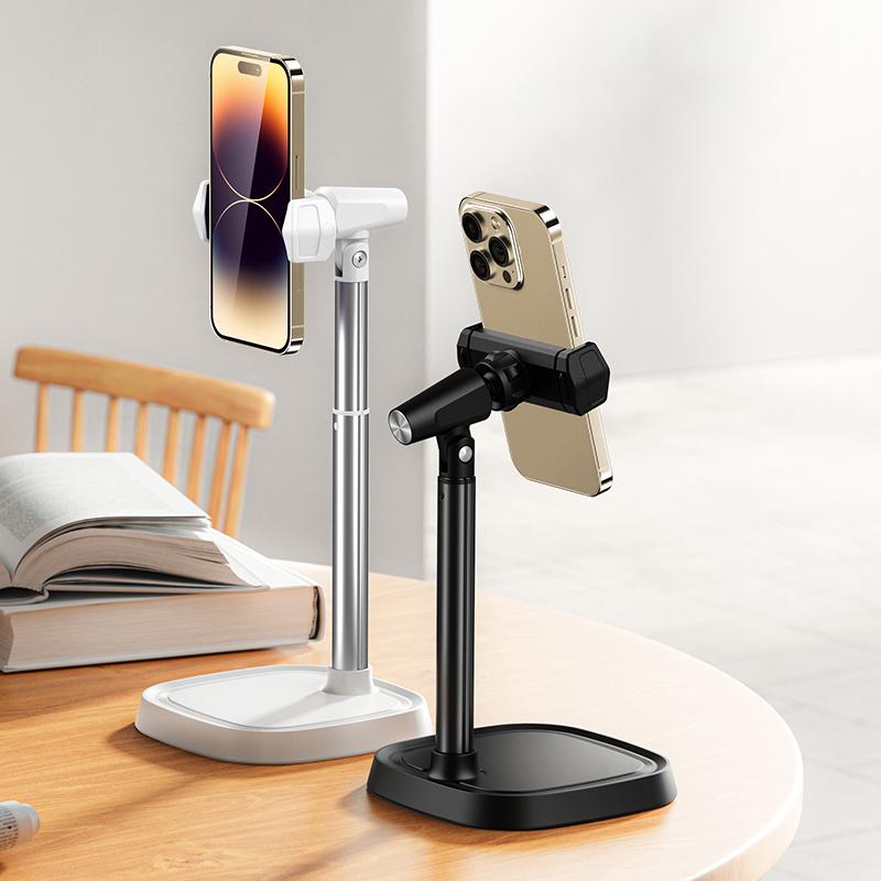 BONERUY T8 Cell Phone Stand Height Angle Adjustable Phone Holder Stand for Live Vlog Streaming Video White
BONERUY T8 Cell Phone Stand Height Angle Adjustable Phone Holder Stand for Live Vlog Streaming Video White