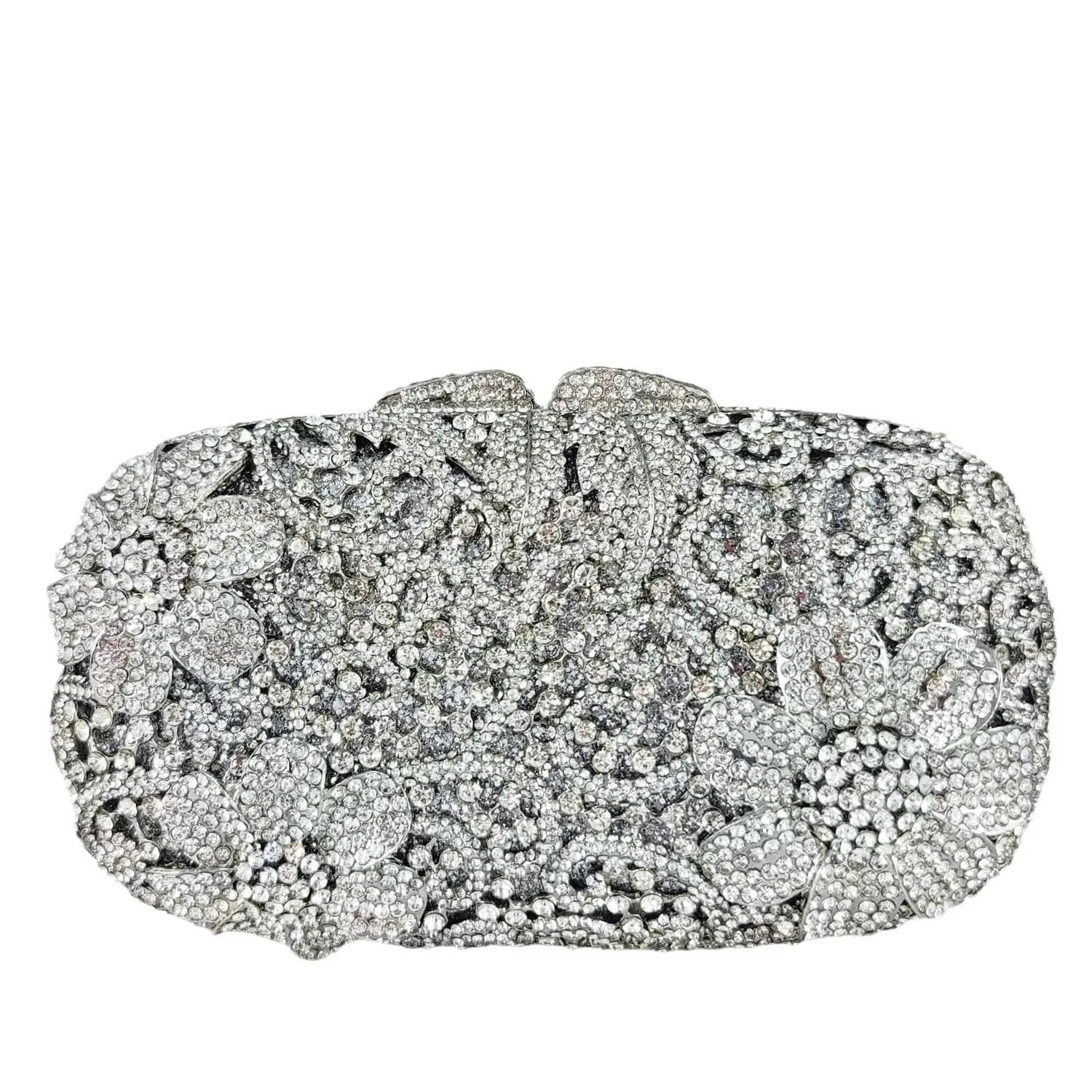 Boutique De FGG Champagne Rhinestone Clutch Purses, Women Formal Evening Bags and Clutches, Bridal Hardcase Crystal Clutch Bag Small Size
Boutique De FGG Champagne Rhinestone Clutch Purses, Women Formal Evening Bags and Clutches, Bridal Hardcase Crystal Clutch Bag Small Size