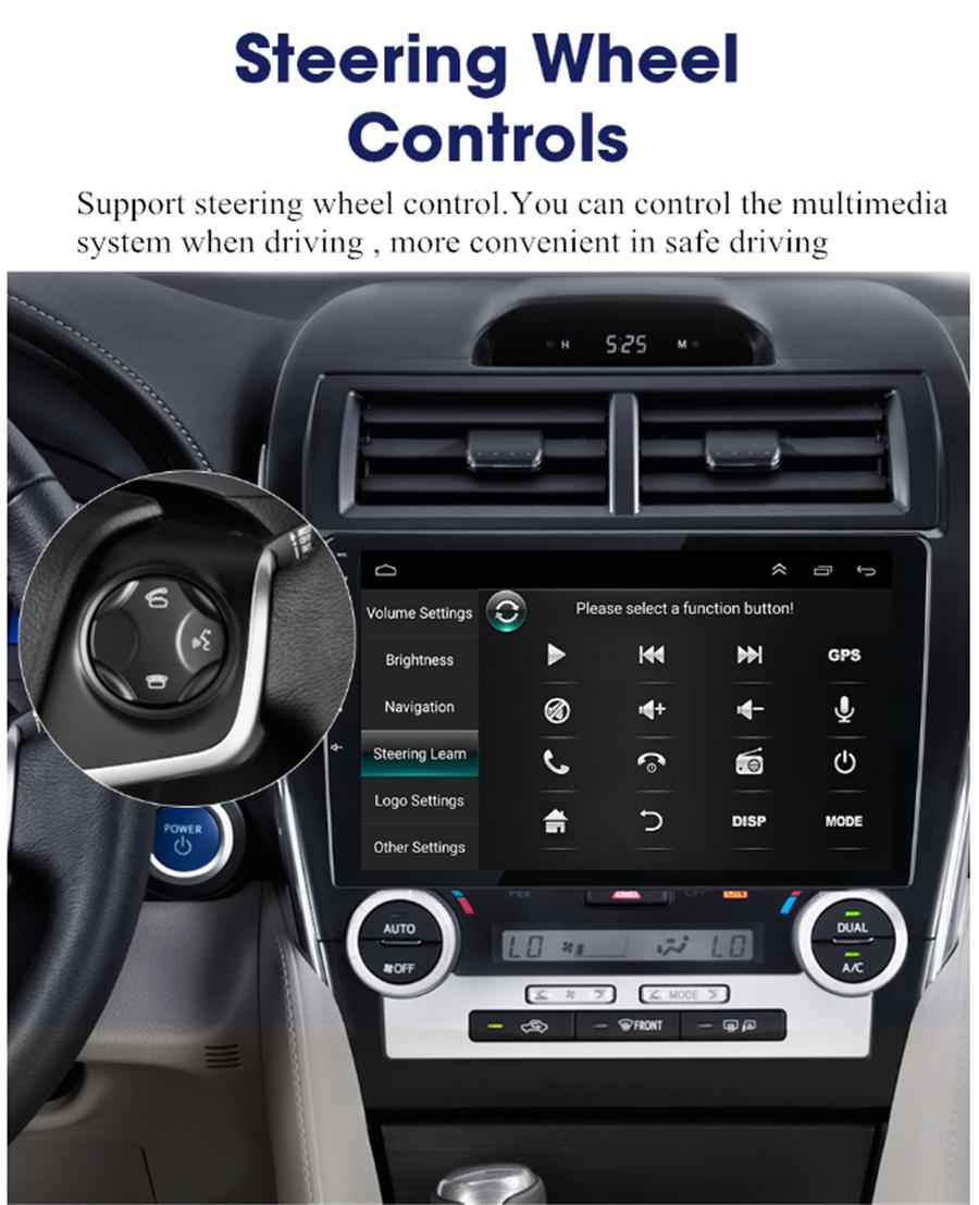 Camry navigation all-in-one machine 12-14 US version-10.1inch standard configuration
Camry navigation all-in-one machine 12-14 US version-10.1inch standard configuration