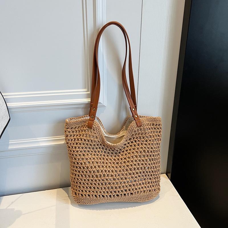 Spring New Style Women s Fashion Casual Single Shoulder Bag Hollow Lazy Style Handbag Woven Tote Bag S хаки
Spring New Style Women s Fashion Casual Single Shoulder Bag Hollow Lazy Style Handbag Woven Tote Bag S хаки