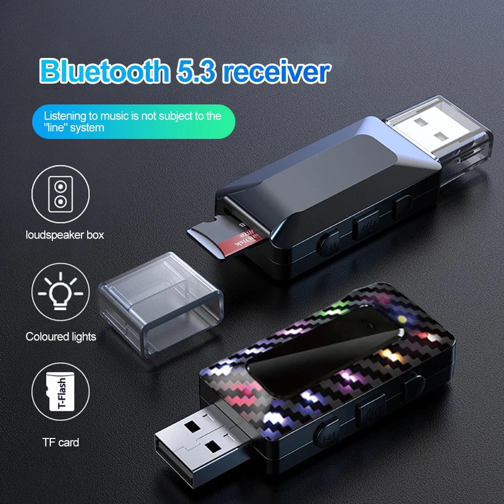 TF Card Aux Bluetooth 5.3 Receiver USB Dongle Cable Wireless Handsfree Kit 3.5mm Jack Audio Transmitter For Mp3 Player Car Radio CHINA
TF Card Aux Bluetooth 5.3 Receiver USB Dongle Cable Wireless Handsfree Kit 3.5mm Jack Audio Transmitter For Mp3 Player Car Radio CHINA