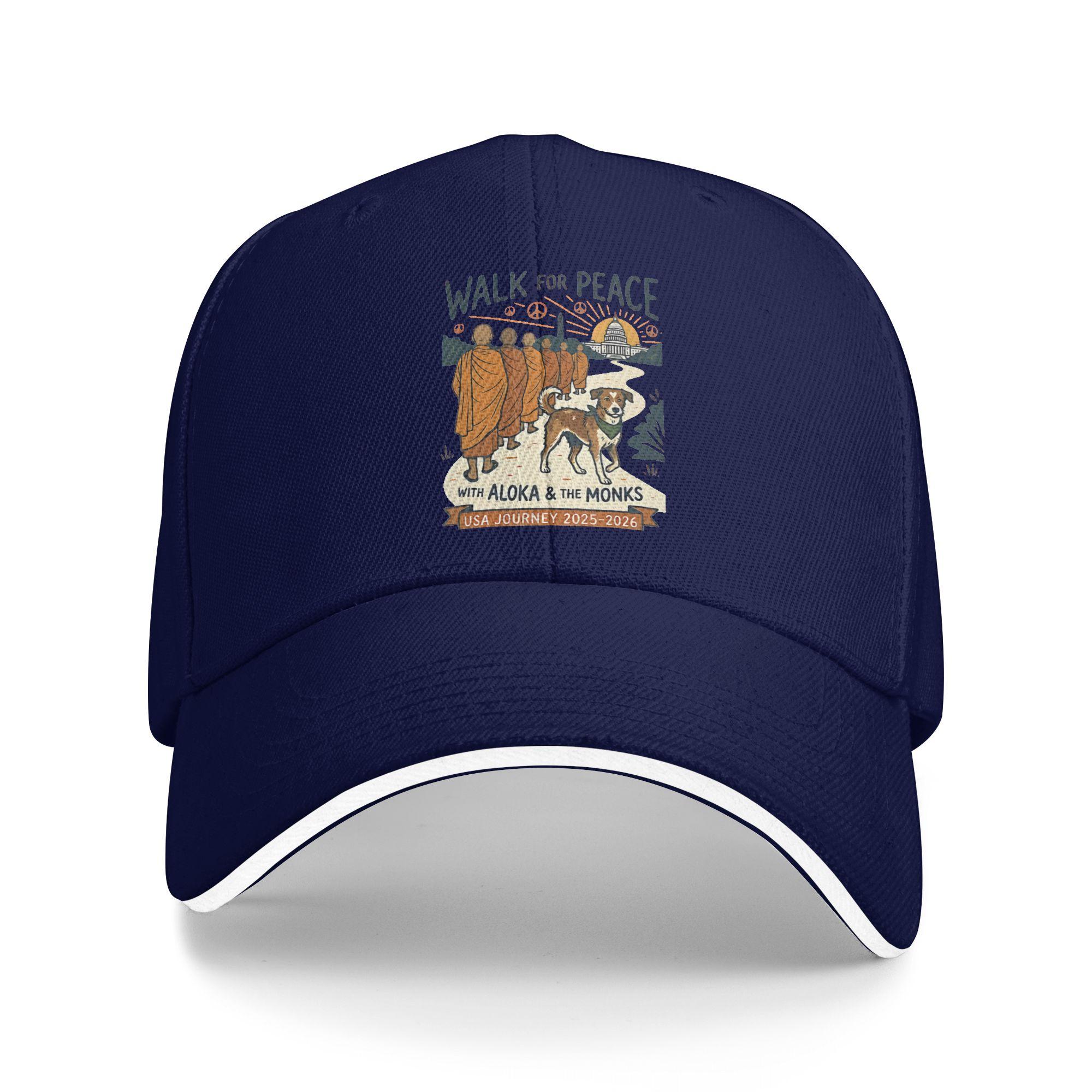 Peace Walking Monks Sun Baseball Cap Summer Casual Hip Hop Hats For Couple Women Kpop Rock Snapback Cap One Size темно-синього кольору
Peace Walking Monks Sun Baseball Cap Summer Casual Hip Hop Hats For Couple Women Kpop Rock Snapback Cap One Size темно-синього кольору