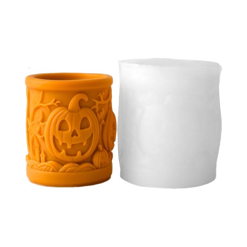 Halloween Pumpkin Silicone Mold Cylinder Shape Candle Making Mould For DIY Jewelry Resin Carving Crafting Tool
Halloween Pumpkin Silicone Mold Cylinder Shape Candle Making Mould For DIY Jewelry Resin Carving Crafting Tool