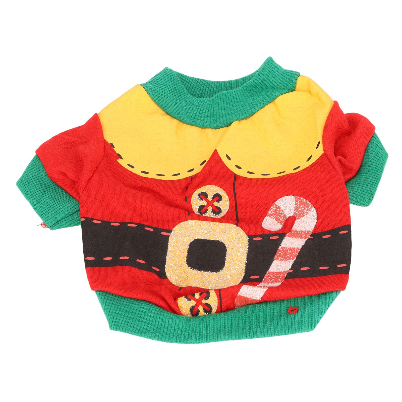 Dog Christmas Shirt Cute Stylish Soft Warm Pet Winter Christmas Clothes for Dogs Cats Pets S S(for 2-4kg)
Dog Christmas Shirt Cute Stylish Soft Warm Pet Winter Christmas Clothes for Dogs Cats Pets S S(for 2-4kg)