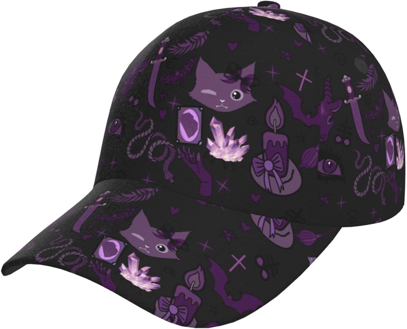 Gothic Cap Cute Baseball Cap Sun Hats Adjustable Cap Halloween Hat Trucker Hat Gothic Bat for Women Men One Size
Gothic Cap Cute Baseball Cap Sun Hats Adjustable Cap Halloween Hat Trucker Hat Gothic Bat for Women Men One Size