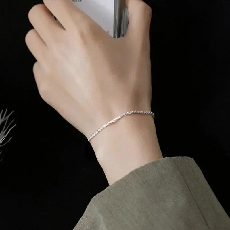 Popular Silver Colour Sparkling Clavicle Chain Choker Necklace Collar for Women Fine Jewelry Wedding Party Birthday Gift Fashion
Popular Silver Colour Sparkling Clavicle Chain Choker Necklace Collar for Women Fine Jewelry Wedding Party Birthday Gift Fashion