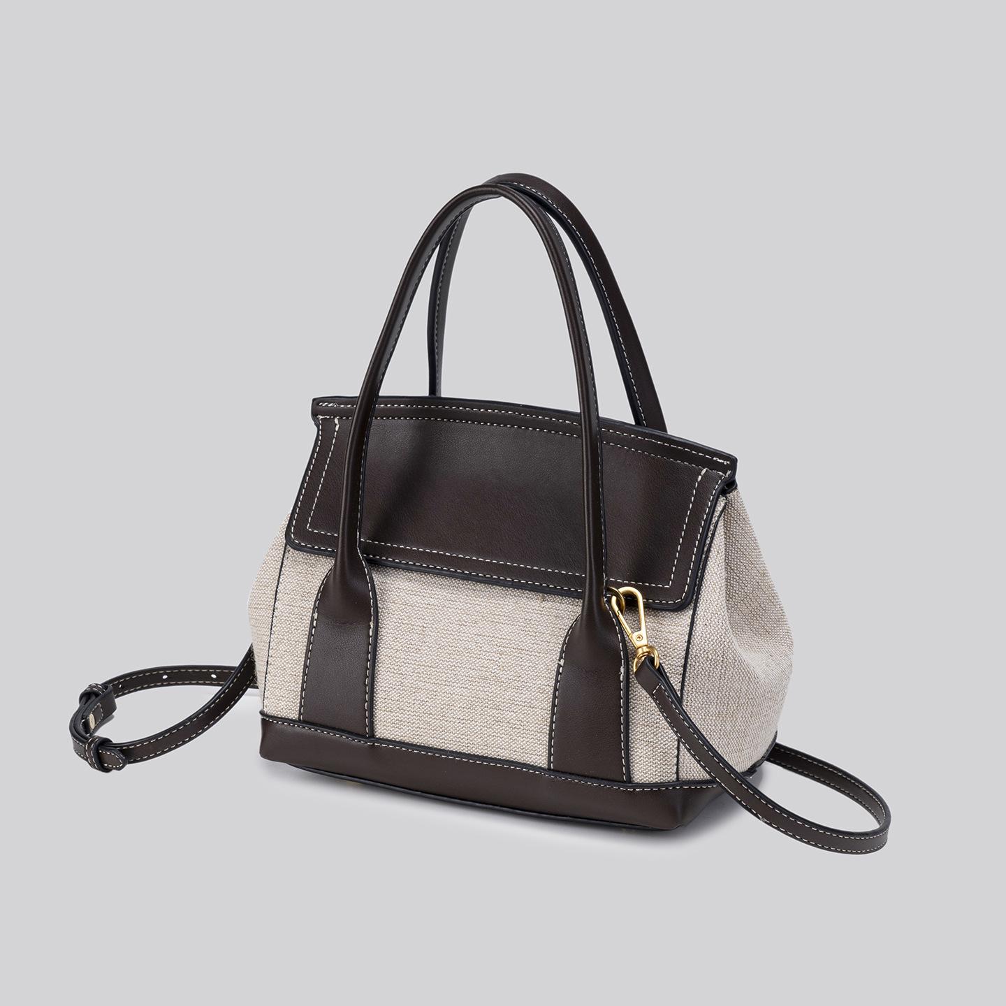 Handbag for Women, Fashionable Color-matching Business Shoulder-sling Bag кавовий
Handbag for Women, Fashionable Color-matching Business Shoulder-sling Bag кавовий