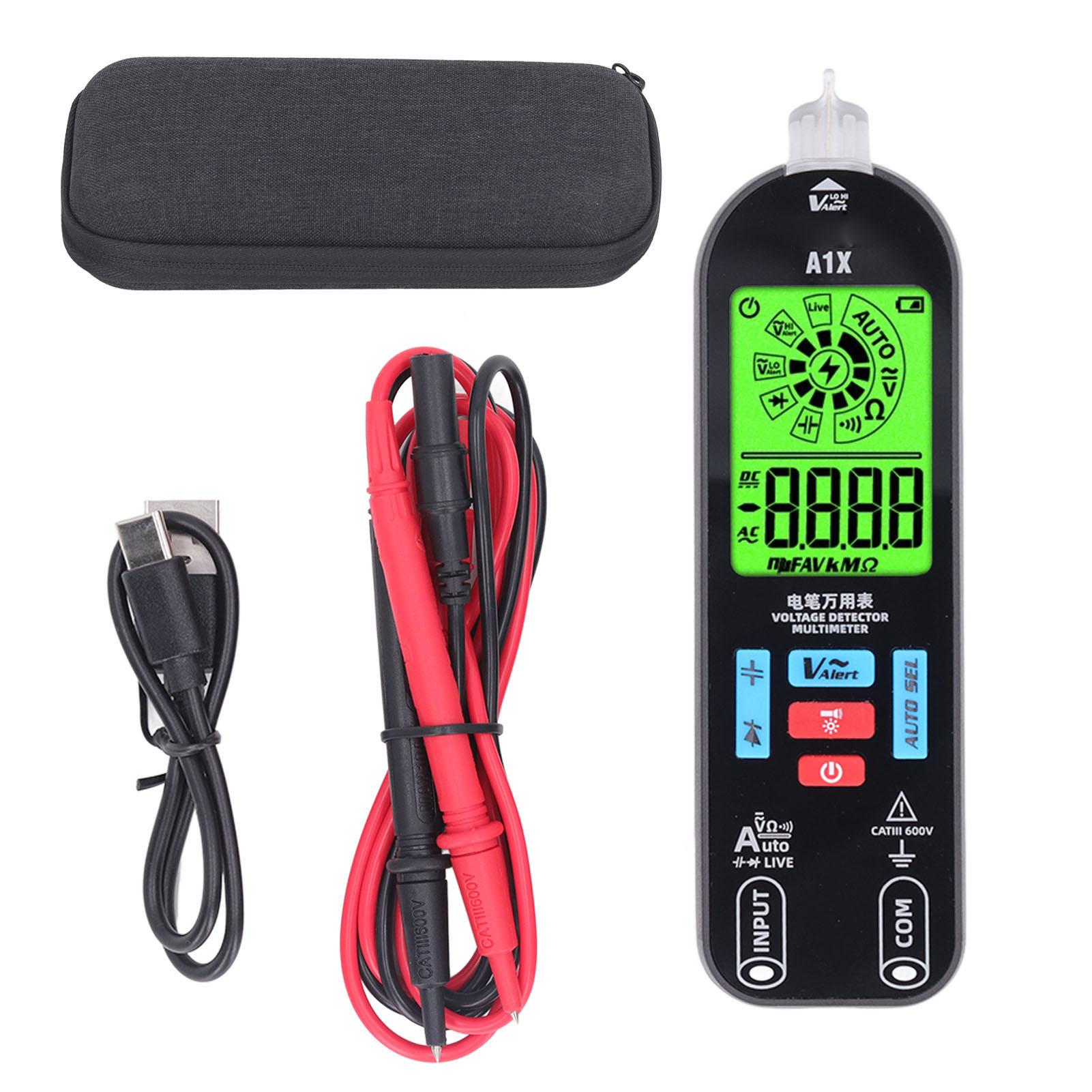 Digital Multimeter LCD Display Voltage Capacitance Tester Resistance Meter Tool for Maintenance
Digital Multimeter LCD Display Voltage Capacitance Tester Resistance Meter Tool for Maintenance