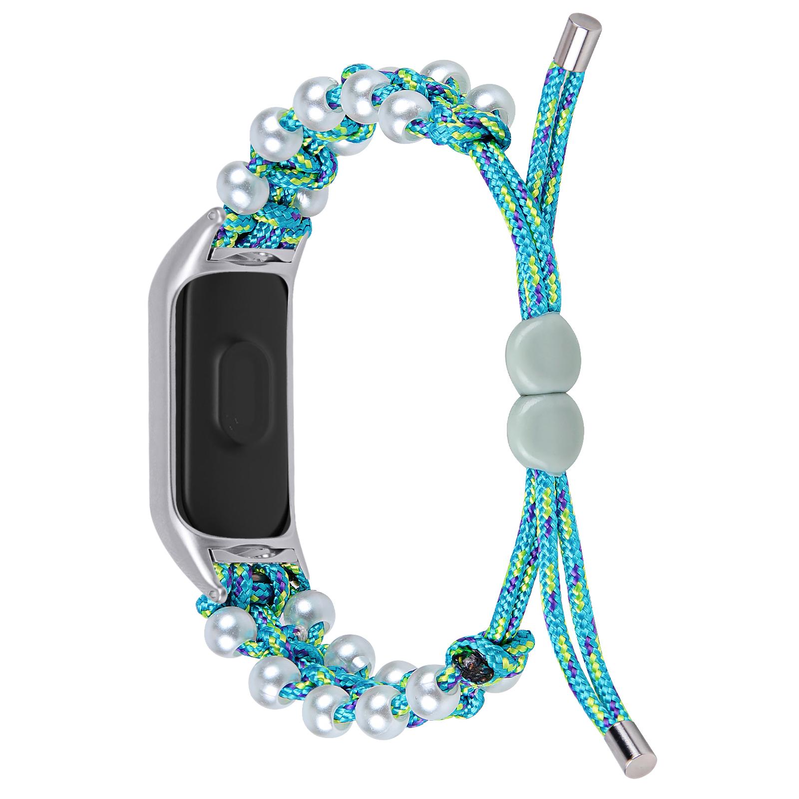 For Xiaomi Smart Band 9 NFC/9/8 NFC/8 Watch Band Pearl Decor Nylon Braided Wrist Strap Blue
For Xiaomi Smart Band 9 NFC/9/8 NFC/8 Watch Band Pearl Decor Nylon Braided Wrist Strap Blue