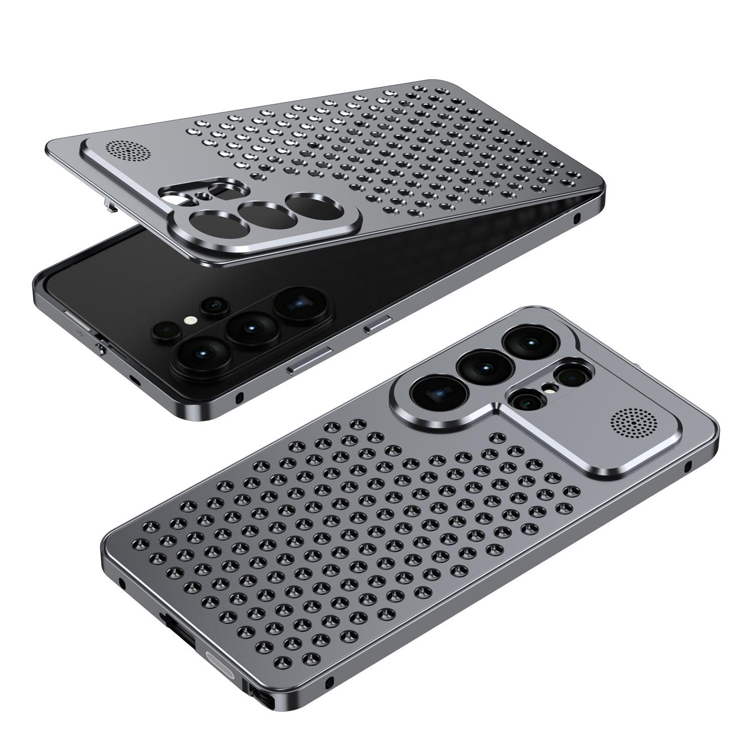 Metal Heat Dissipation Aromatherapy Phone Case for Samsung S26 Ultra/S25U - Anti-Drop Full Coverage with Buckle. S24Ultra with Aromatherapy сірий колір
Metal Heat Dissipation Aromatherapy Phone Case for Samsung S26 Ultra/S25U - Anti-Drop Full Coverage with Buckle. S24Ultra with Aromatherapy сірий колір