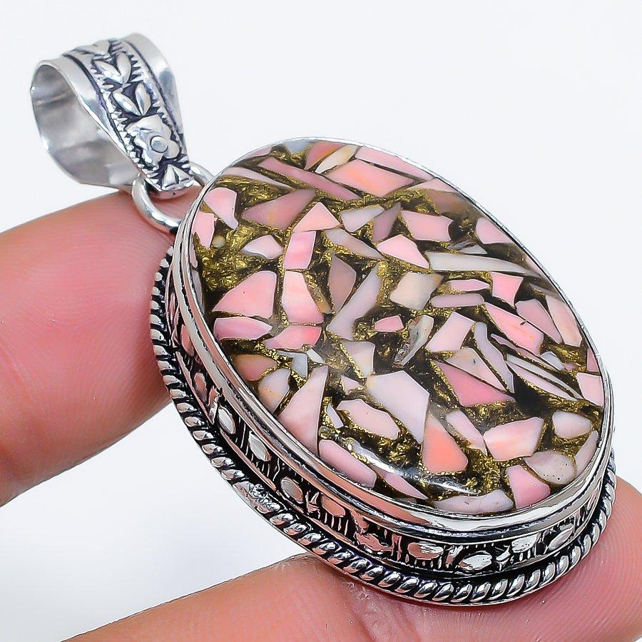 Натуральный медный розовый опал, драгоценный камень 925 пробы, серебряный ювелирный кулон 2,13 дюйма, Y4s78
Натуральный медный розовый опал, драгоценный камень 925 пробы, серебряный ювелирный кулон 2,13 дюйма, Y4s78