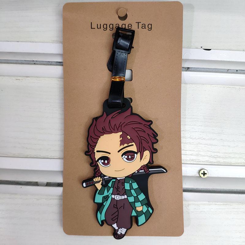 Anime Demon Slayer Luggage Tag Travel Portable Baggage Boarding Label Silica Gel ID Addres Holder Luggage Individuality Tags
Anime Demon Slayer Luggage Tag Travel Portable Baggage Boarding Label Silica Gel ID Addres Holder Luggage Individuality Tags