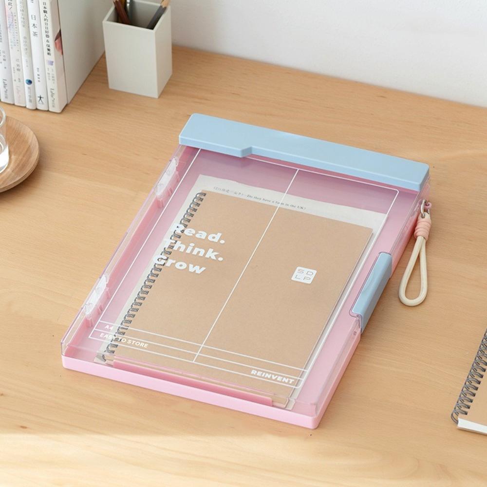 Large Capacity Document Holder Thickened File Storage Box Document Hardboard File Organizer Home Pink Style C
Large Capacity Document Holder Thickened File Storage Box Document Hardboard File Organizer Home Pink Style C