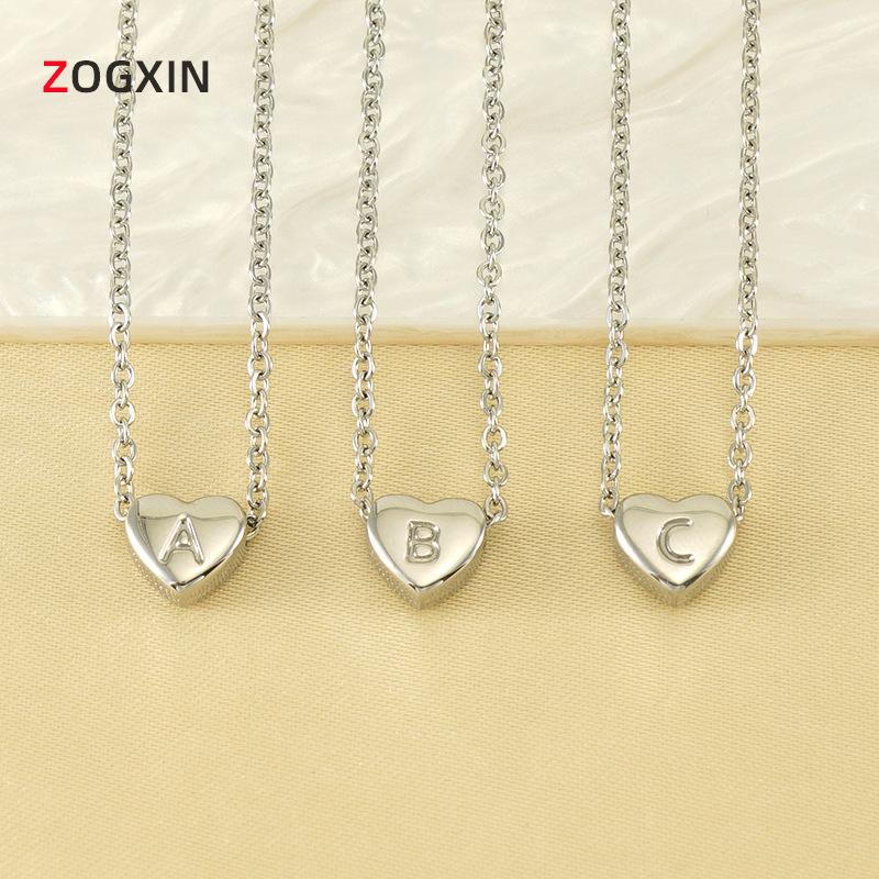 Minimalist Stainless Steel Heart Letter Necklace for Women - Titanium Steel Peach Heart English Letter Clavicle Chain.
Minimalist Stainless Steel Heart Letter Necklace for Women - Titanium Steel Peach Heart English Letter Clavicle Chain.
