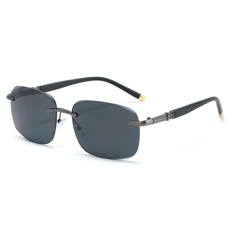 Fashion Frameless Trimmed Sunglasses Men S High-End Box Uv-Proof Driving Sunglasses Factory Approved
Fashion Frameless Trimmed Sunglasses Men S High-End Box Uv-Proof Driving Sunglasses Factory Approved