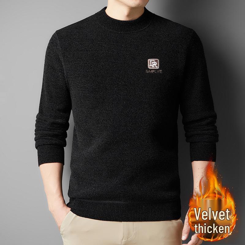 Chenille Velvet Thickened Men s Winter Round Neck Embroidered Hoodie L
Chenille Velvet Thickened Men s Winter Round Neck Embroidered Hoodie L
