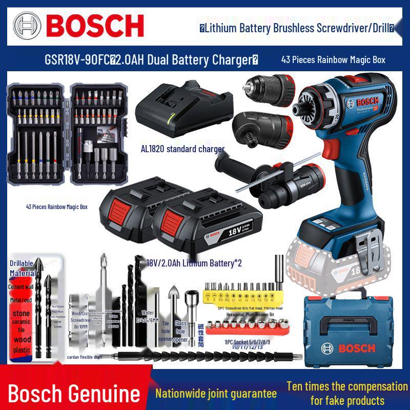 Акумуляторний дриль/шуруповерт Bosch GSR18V-90FC зі швидкозмінним патроном та пістолетною рукояткою
Акумуляторний дриль/шуруповерт Bosch GSR18V-90FC зі швидкозмінним патроном та пістолетною рукояткою