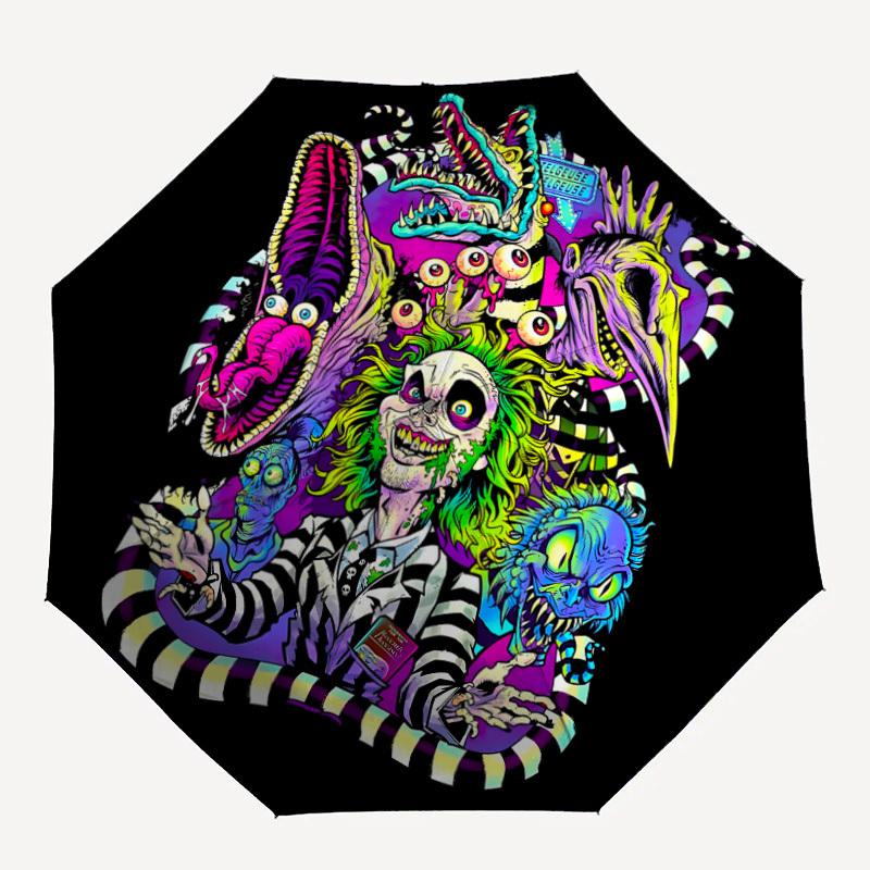 1pc Beetlejuice Halloween 8-Ribs Sturdy Frame, Automatic Open/Close, Durable & Colorful Ideal for Beach, Travel, And All Seasons, 10058
1pc Beetlejuice Halloween 8-Ribs Sturdy Frame, Automatic Open/Close, Durable & Colorful Ideal for Beach, Travel, And All Seasons, 10058