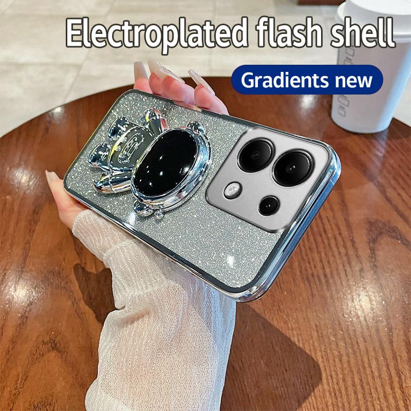For Xiaomi Redmi Note 13 Pro 4G/Poco M6 Pro 4G Case Astronaut Hidden Kickstand PC+TPU Phone Cover Silver
For Xiaomi Redmi Note 13 Pro 4G/Poco M6 Pro 4G Case Astronaut Hidden Kickstand PC+TPU Phone Cover Silver