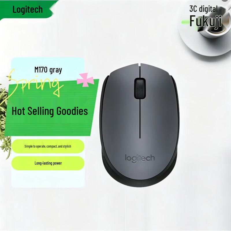 Logitech M170 Wireless Mouse
Logitech M170 Wireless Mouse