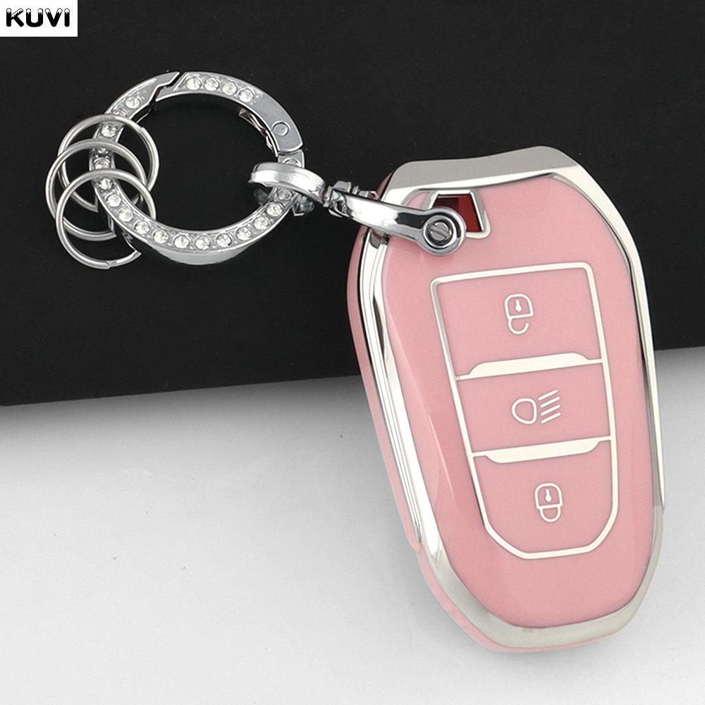 NEW TPU Key Case Keychain Holder Key Cover For Peugeot 207 208 3008 206 308 508 2008 407 5008 301 For Citroen C3 C4 C5 Berlingo
NEW TPU Key Case Keychain Holder Key Cover For Peugeot 207 208 3008 206 308 508 2008 407 5008 301 For Citroen C3 C4 C5 Berlingo