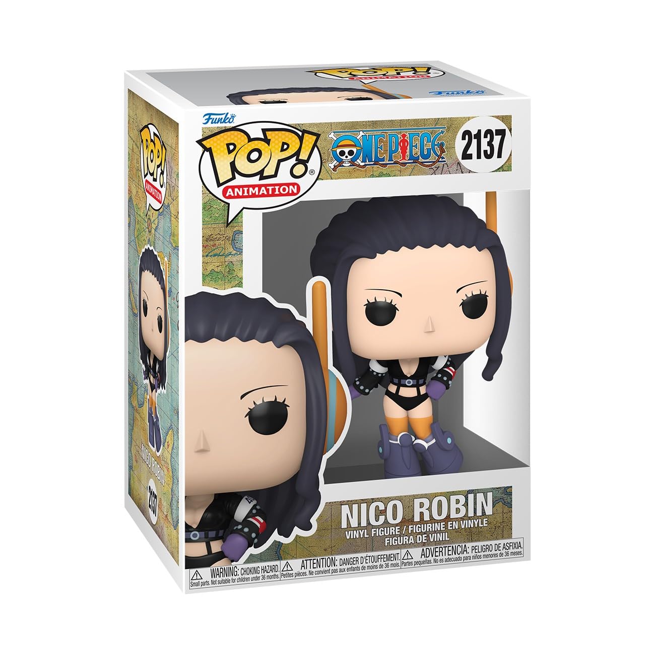 Funko Pop! Анимация: One Piece - Нико Робин - Арка Эгг - Коллекционная виниловая фигурка - Идея для подарка - Официальная продукция - Игрушка для детей и взрослых - Аниме F
Funko Pop! Анимация: One Piece - Нико Робин - Арка Эгг - Коллекционная виниловая фигурка - Идея для подарка - Официальная продукция - Игрушка для детей и взрослых - Аниме F