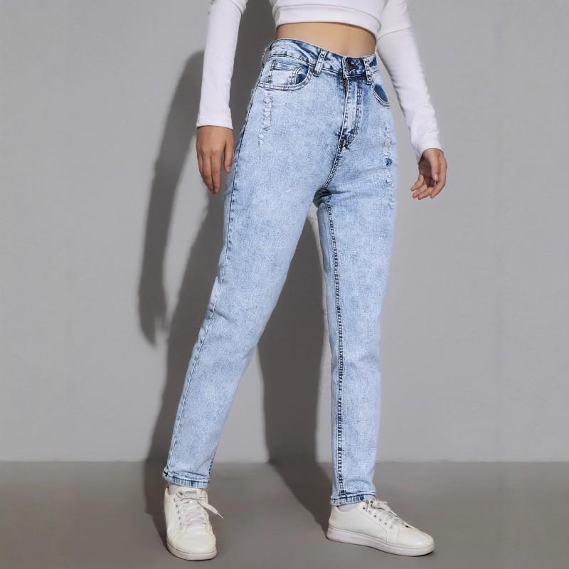Women s Jeans Multi-craft Light Blue Stretch Pants Simple All-matching Slim Slimming Suitable All Seasons M світло-синій колір
Women s Jeans Multi-craft Light Blue Stretch Pants Simple All-matching Slim Slimming Suitable All Seasons M світло-синій колір