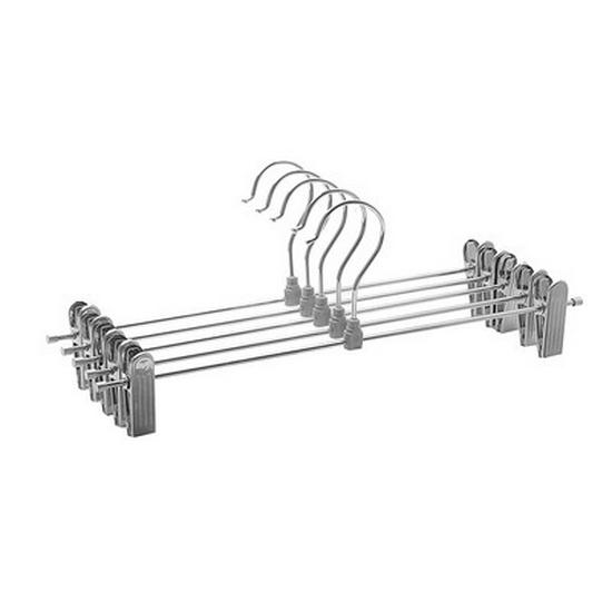Non-slip Stainless Steel Telescopic Trousers Hanger with Clips - New Model
Non-slip Stainless Steel Telescopic Trousers Hanger with Clips - New Model