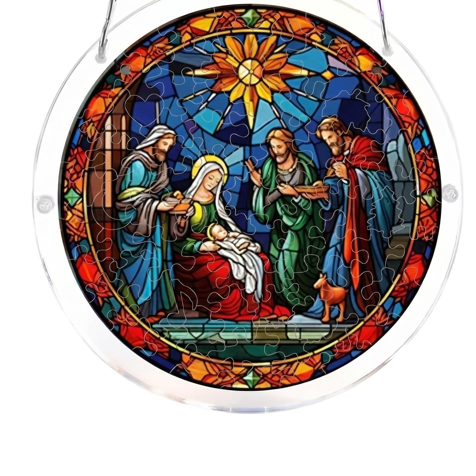 Acrylic Puzzle Sun Catcher Window Decoration 2D Design Three Layers Single Layer 2mm Thickness Hanging Ornament for Home or Office One Size
Acrylic Puzzle Sun Catcher Window Decoration 2D Design Three Layers Single Layer 2mm Thickness Hanging Ornament for Home or Office One Size