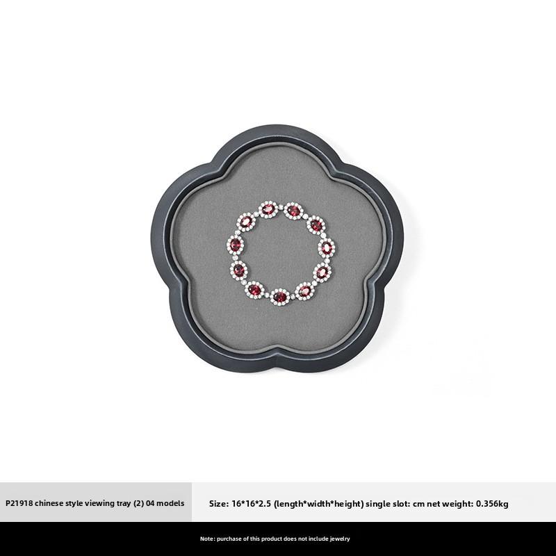 Chinese Style Jewelry Tray, Irregular Display Plate for Gold, Silver, Jade and Bracelets
Chinese Style Jewelry Tray, Irregular Display Plate for Gold, Silver, Jade and Bracelets