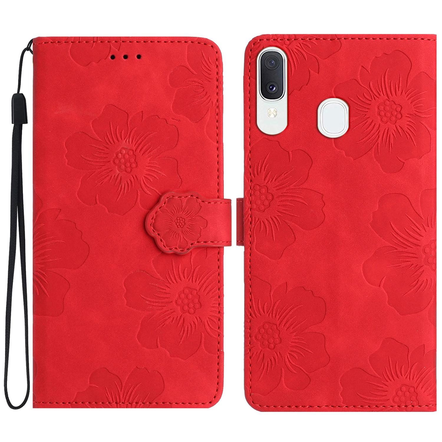 Противоударный чехол для Samsung Galaxy A40 с тиснением цветов, подставка, кошелек для телефона, кожаный чехол Red
Противоударный чехол для Samsung Galaxy A40 с тиснением цветов, подставка, кошелек для телефона, кожаный чехол Red