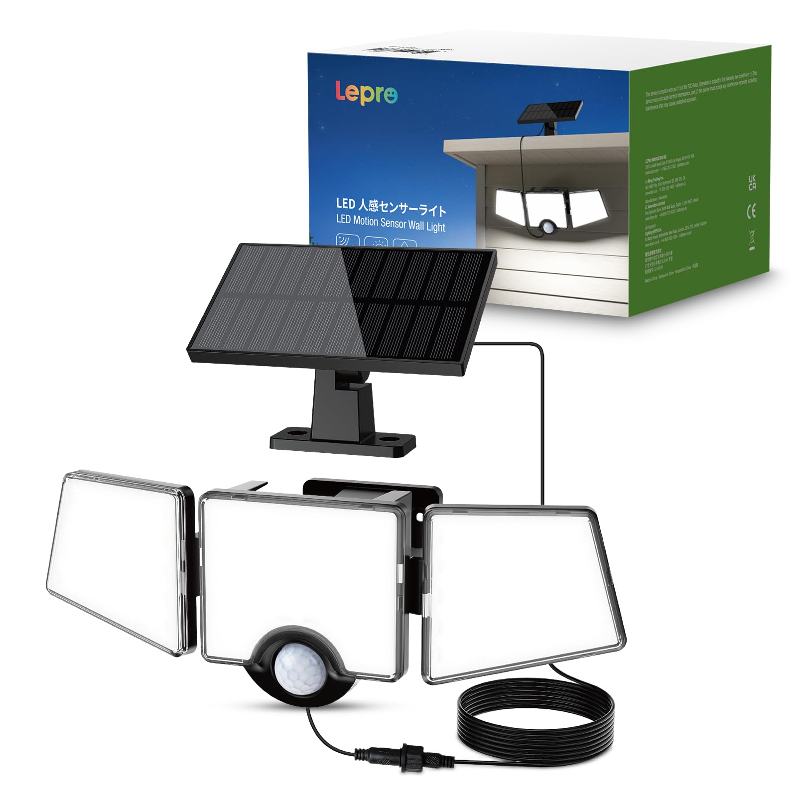 Датчик движения Lepro Solar Motion Security Garden 3 может использоваться в помещении и автоматически включается в Автоматически заряжается в Автоматически выключается
Датчик движения Lepro Solar Motion Security Garden 3 может использоваться в помещении и автоматически включается в Автоматически заряжается в Автоматически выключается
