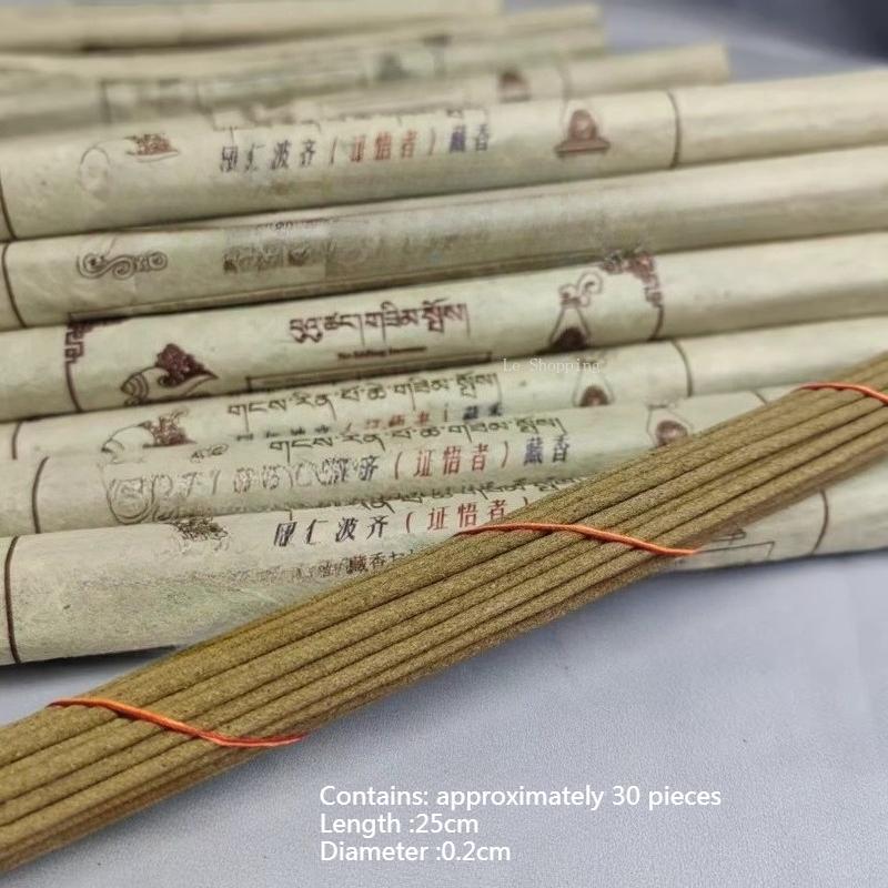 25cm Natural Tibetan Incense Stick/Temple Worship Sacrifices and Blessings Indoor Air Purification Calm The Mind Joss Stick Red biao
25cm Natural Tibetan Incense Stick/Temple Worship Sacrifices and Blessings Indoor Air Purification Calm The Mind Joss Stick Red biao