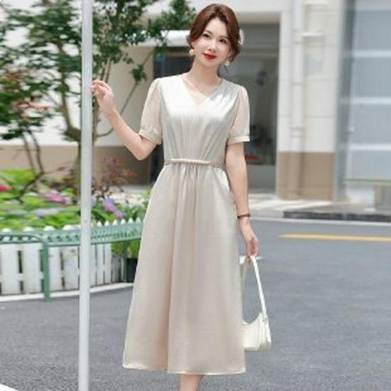 Elegant Summer Short Sleeve Dress for Middle-Aged and Elderly Women - New 2026 Chinese Style 5XL бежевий
Elegant Summer Short Sleeve Dress for Middle-Aged and Elderly Women - New 2026 Chinese Style 5XL бежевий